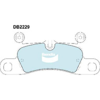 BENDIX HD DISC BRAKE PAD SET DB2229 HD