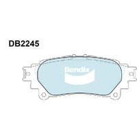 BENDIX 4WD DISC BRAKE PAD SET DB2245 4WD