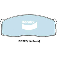 BENDIX GCT DISC BRAKE PAD SET DB225 GCT