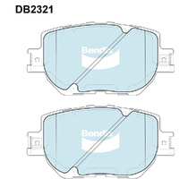 BENDIX GCT DISC BRAKE PAD SET DB2321 GCT