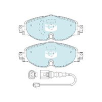 BENDIX ULTIMATE PLUS DISC BRAKE PAD SET DB2383 ULT+