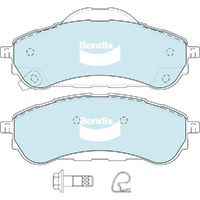BENDIX HD DISC BRAKE PAD SET DB2411 HD
