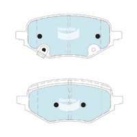BENDIX GCT DISC BRAKE PAD SET DB2632 GCT