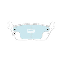 BENDIX HD DISC BRAKE PAD SET DB2636 HD