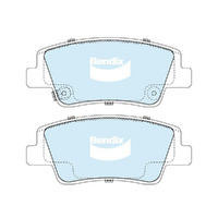 BENDIX GCT DISC BRAKE PAD SET DB2651 GCT