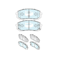 BENDIX GCT DISC BRAKE PAD SET DB2664 GCT
