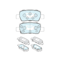 BENDIX GCT DISC BRAKE PAD SET DB2665 GCT