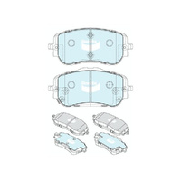 BENDIX GCT DISC BRAKE PAD SET DB2668 GCT