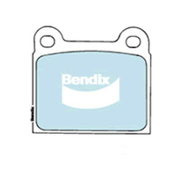 BENDIX ULTIMATE PLUS DISC BRAKE PAD SET DB2 ULT+