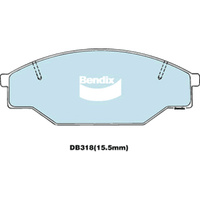 BENDIX HD DISC BRAKE PAD SET DB318 HD