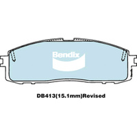 BENDIX GCT DISC BRAKE PAD SET DB413 GCT