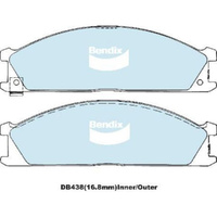 BENDIX HD DISC BRAKE PAD SET DB438 HD