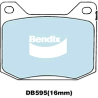 BENDIX GCT DISC BRAKE PAD SET DB595 GCT