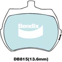 BENDIX GCT DISC BRAKE PAD SET DB815 GCT