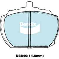 BENDIX GCT DISC BRAKE PAD SET DB840 GCT
