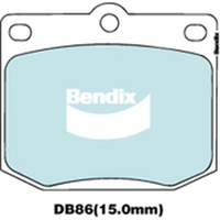 BENDIX GCT DISC BRAKE PAD SET DB86 GCT