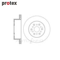 ULTRA DISC ROTOR FOR TOYOTA HIACE GDH300 DR13078