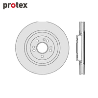 ULTRA DISC ROTOR FOR MERCEDES ML430 (4WD) DR552