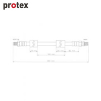 Protex Brake Hose H3068