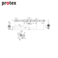 Protex Brake Hose H3080