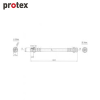 Protex Brake Hose H3083