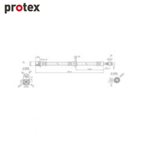 Protex Brake Hose H3086