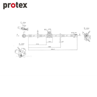 Protex Brake Hose H3087