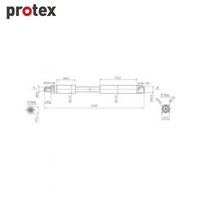 Protex Brake Hose H3110