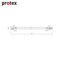 Protex Brake Hose H3129