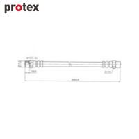 Protex Brake Hose H3132