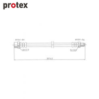 Protex Brake Hose H3138