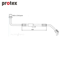 Protex Brake Hose H3156