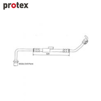 Protex Brake Hose H3157