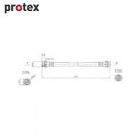 Protex Brake Hose H3178