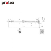 Protex Brake Hose H3193