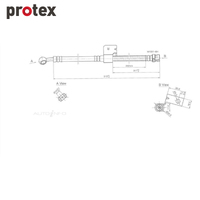 Protex Brake Hose H3197