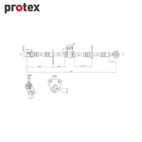 Protex Brake Hose H3244