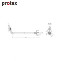 Protex Brake Hose H3268