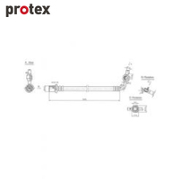 Protex Brake Hose H3269
