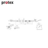 Protex Brake Hose H3426