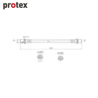 Protex Brake Hose H3427