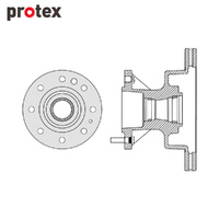 DISC ROTOR FRONT FOR FORD F350 DUAL RW SDR12174