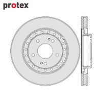 DISC ROTOR FRONT FOR MITSUBISHI GT 3000 SDR216