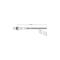 PAT EXHAUST GAS OXYGEN SENSOR EGO-003