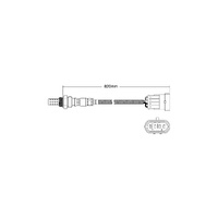 PAT EXHAUST GAS OXYGEN SENSOR EGO-166