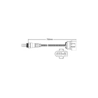 PAT EXHAUST GAS OXYGEN SENSOR EGO-183