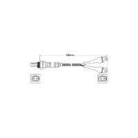 PAT EXHAUST GAS OXYGEN SENSOR EGO-209