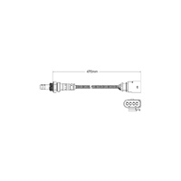 PAT EXHAUST GAS OXYGEN SENSOR EGO-230