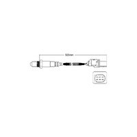 PAT EXHAUST GAS OXYGEN SENSOR EGO-244