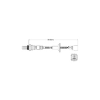 PAT EXHAUST GAS OXYGEN SENSOR EGO-278